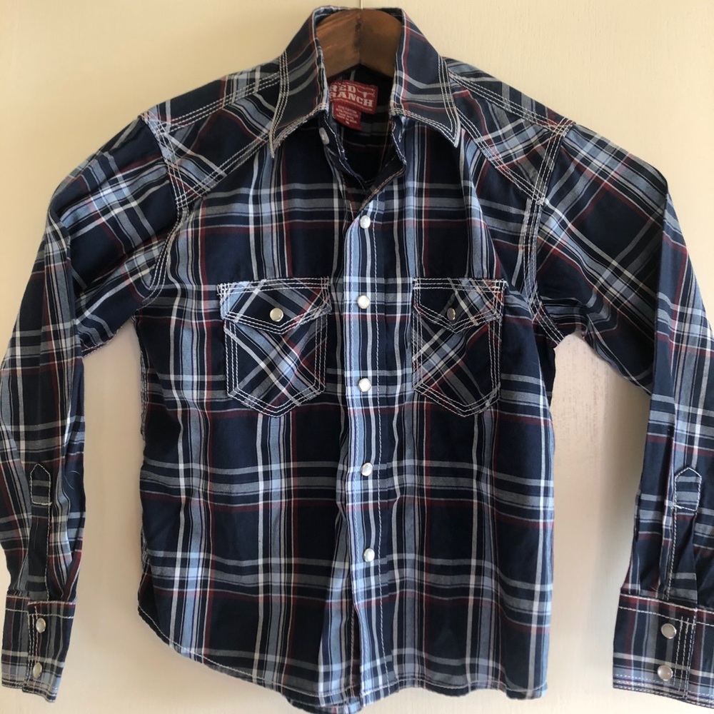 RED RANCH Boys’ Western Shirt